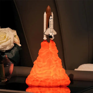 Space Shuttle Night Light For Kids Room