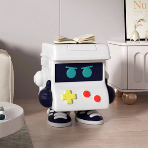Robot Side Table: Bedside Table For Kids' Bedroom and Nursery