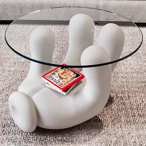 Cartoon Glove Coffee Table: Side Table For Living Room, Home Furniture