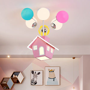 Tucker House Ceiling Lamp: Chandelier For Kids' Room