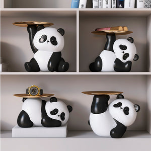 Panda Jewelry Holder: Cute Figurine For Home
