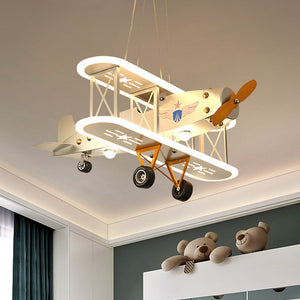 Larson Airplane Chandelier: Lighting For Kids' Room
