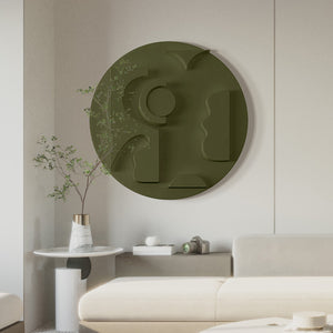 Blackwell 3D Wall Decor | Round Wall Decoration