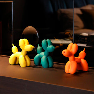 Balloon Dogs Figurines: Sculptures for Home, Decorative Accent