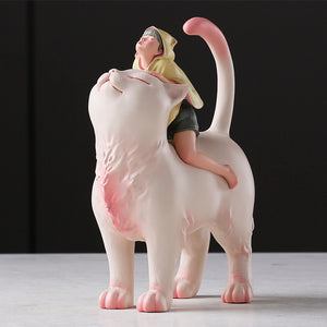 Fairy Family: Animal Sculptures, Decorative Figurines