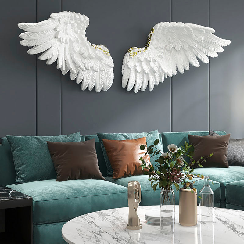 Angel Wings Wall Decoration: Luxury 3D Wall Decor