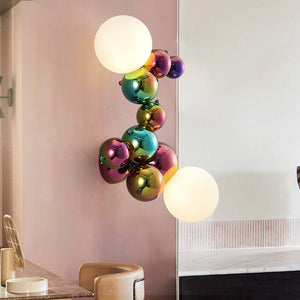 Rainbow Bubble Lamp: Colorful Table Lamp, Wall Lamp