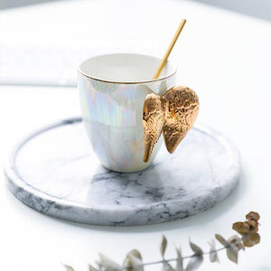 Angel Wings Cup: Ceramic Coffee Mug With Wings