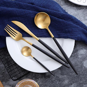 Viola Cutlery Set: Forks, Spoons. Knives