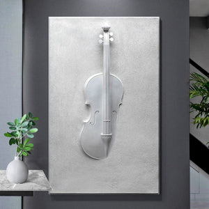 Victor Violin Wall Art: 3D Wall Decoration