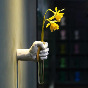 Handie Flower Vase: Wall Mounted Vase, 3D Wall Decoration