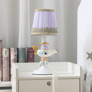 Teapot Table Lamp for Children's Room, Desktop Lamp and Night Light