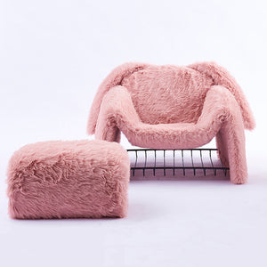 M-Shaped Wool Chair