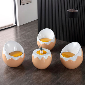 Egg Shaped Coffee Table