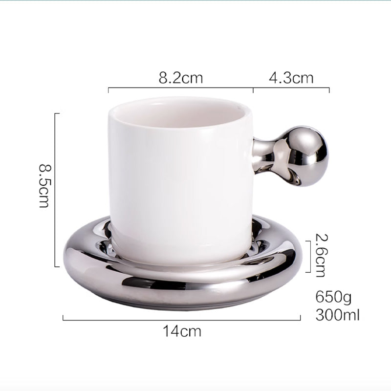 Huber cups designer coffee cups fourline design