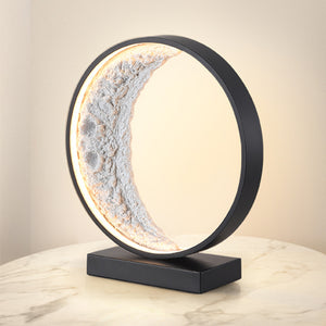 Crescent Bedside Lamp: Moon Shaped Table Lamp, Home Lighting