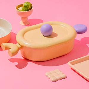 Betterfinger Cookware Set: Frying Pans And Soup Pots In Pastel Colors