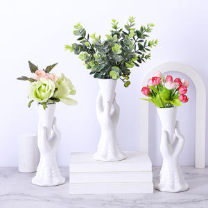 Waffle Cone Flower Vase: Decorative Vase For Home